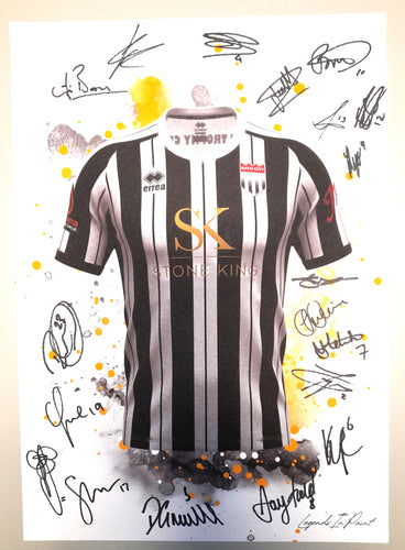 Limited Edition Print - 2023/24 Home Shirt