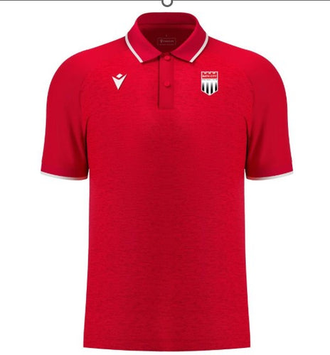 Polo Shirt Adult in Red - Aulos Design