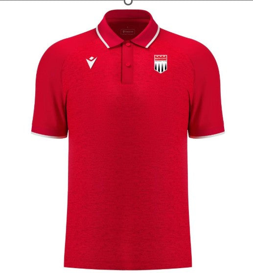 Polo Shirt Adult in Red - Aulos Design
