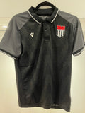 Polo Shirt Adult in Black - Macron  'Echo' Design