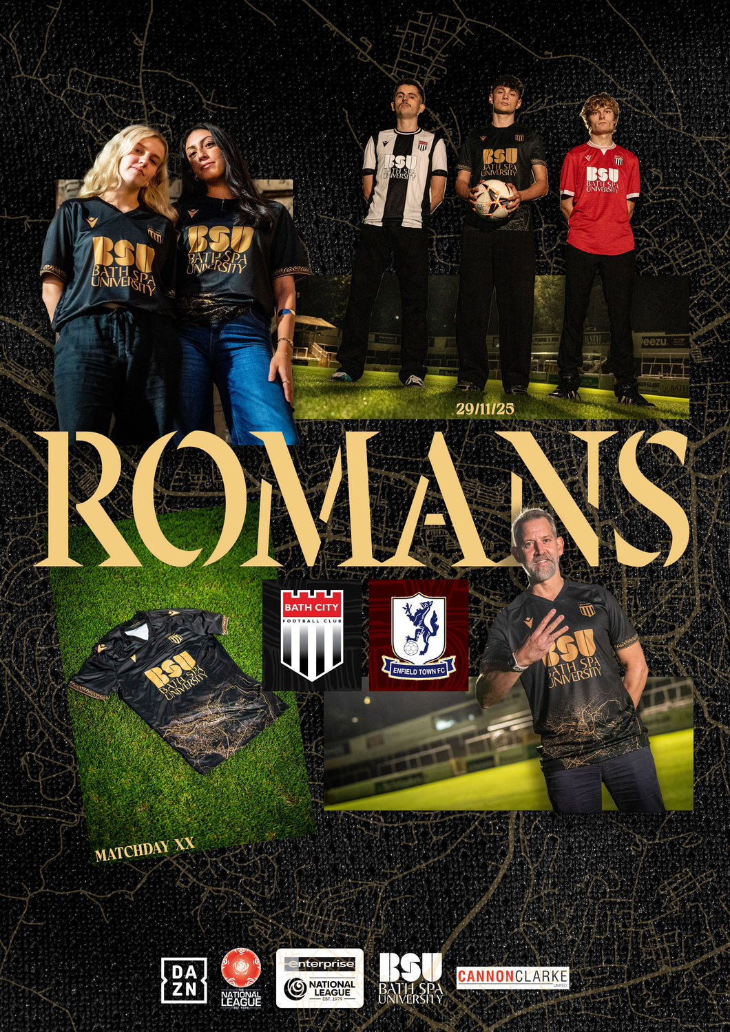 Matchday Programme v Enfield Town - Saturday 29 November 2025