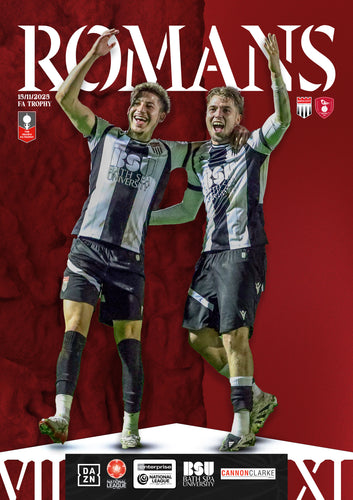 Matchday Programme v Bracknell Town (FA Trophy) - Saturday 15 November 2025
