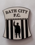 Bath City Metal Pin Badge - Retro Crest