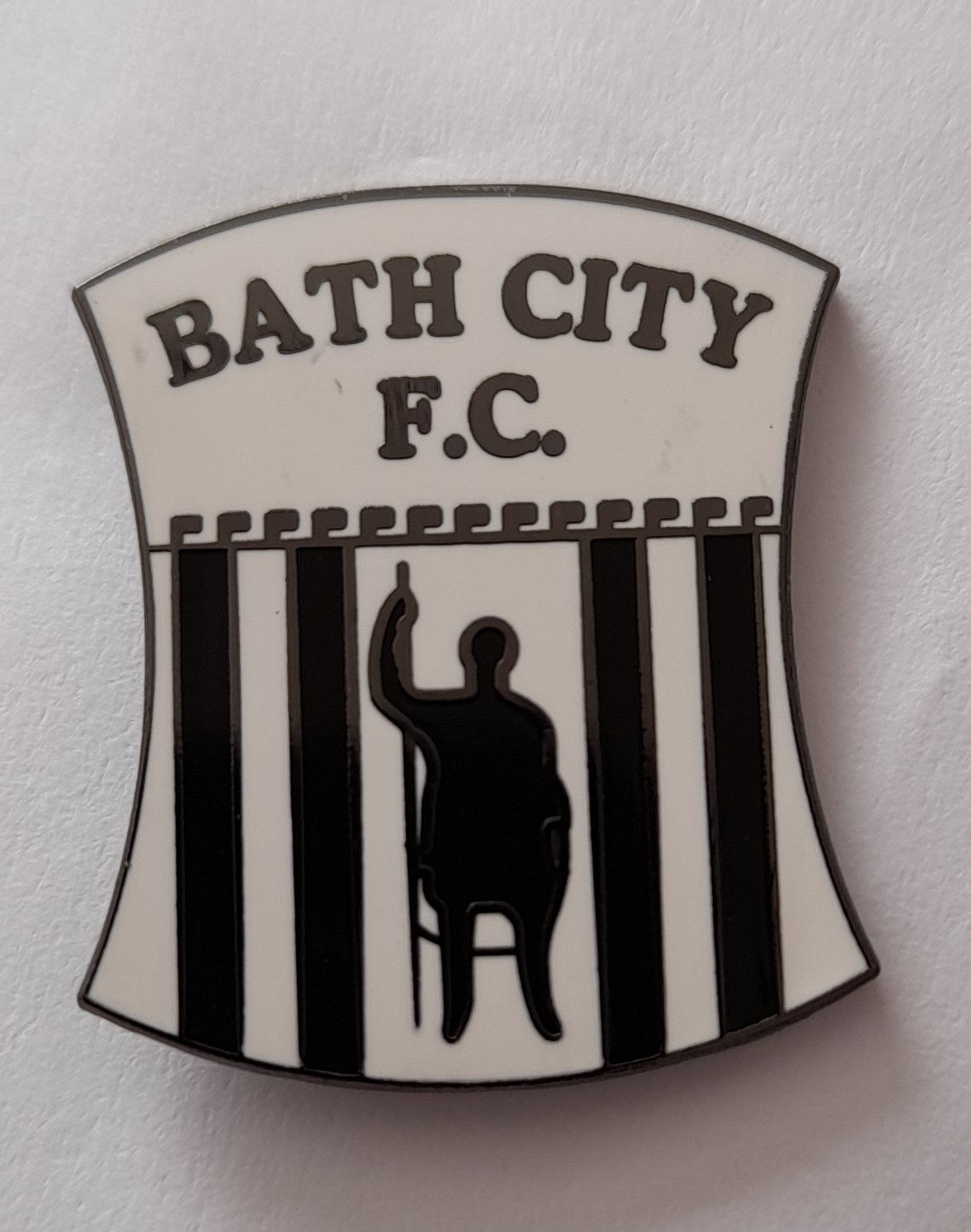 Bath City Metal Pin Badge - Retro Crest
