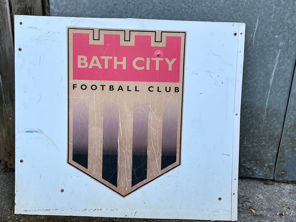 Bath City Dugout Sign #1 of 3