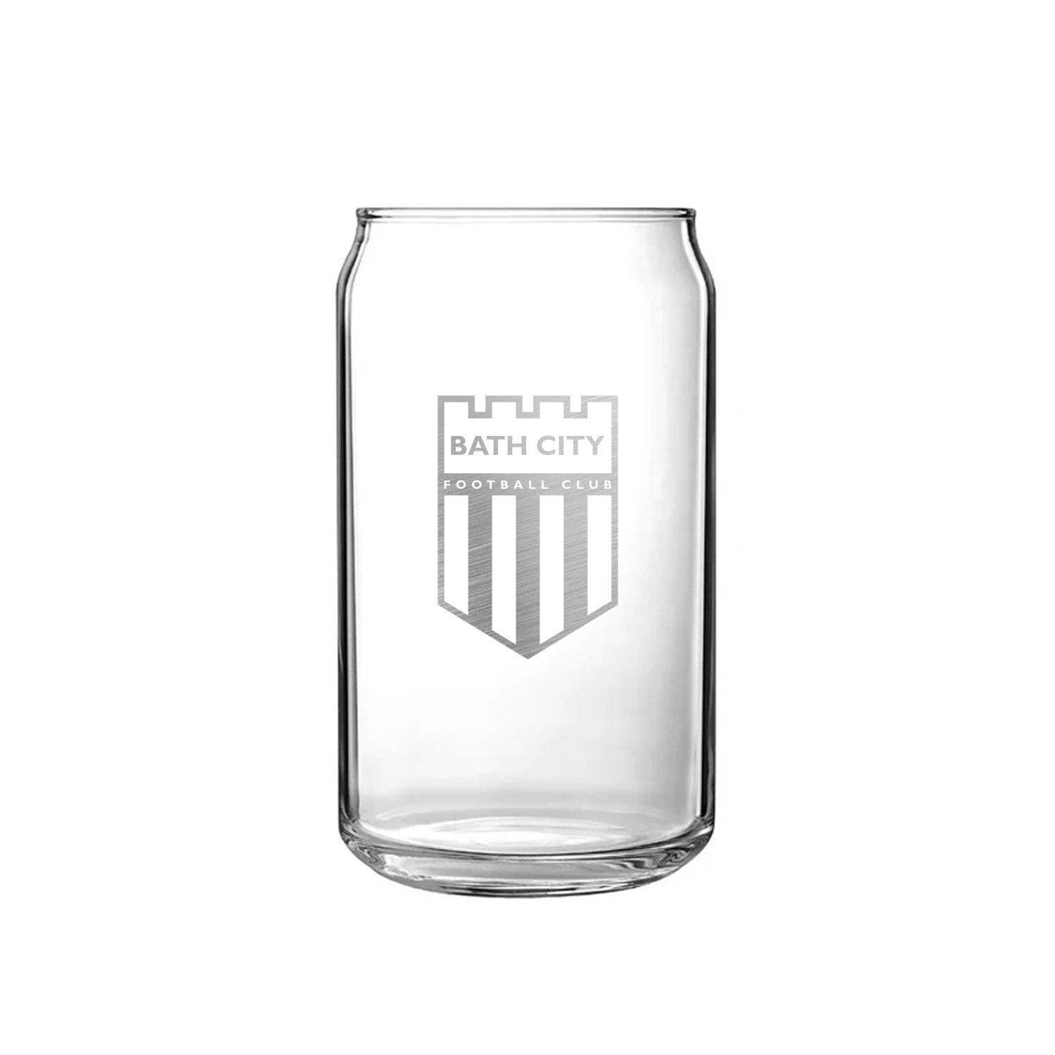 Bath City Personalised Can Glass 470ml