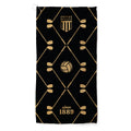 Bath City Black Golf Towel