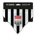 Bath City Stripe Crest Pet Bandana
