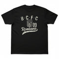 "Spartan" Design T-Shirt in Black
